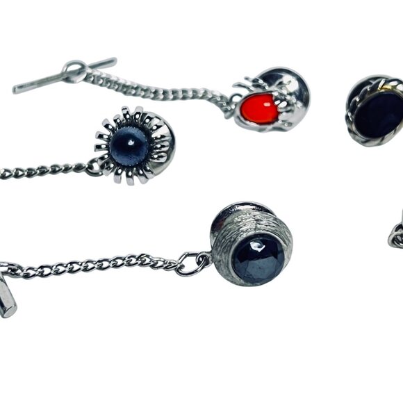 Vintage Lot Of 5 Tie Tacks (6048) - Picture 3 of 5